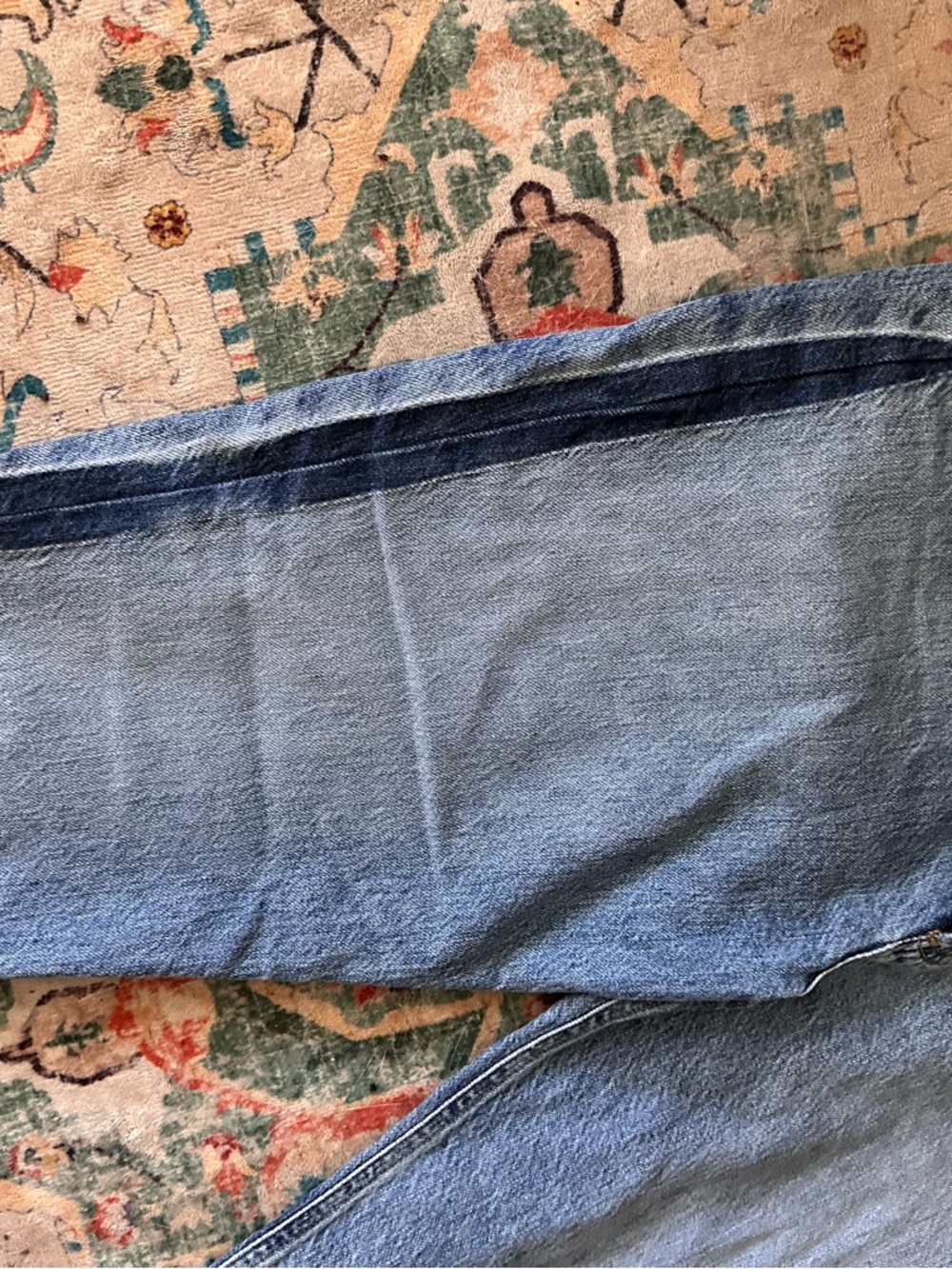 Agolde Light Blue Denim Jeans super cool design - Picture 2 of 5